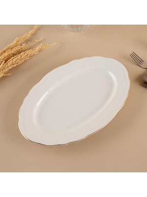 Belirtilmemiş Aryıldız Tiffany Kayık Tabak 25 cm