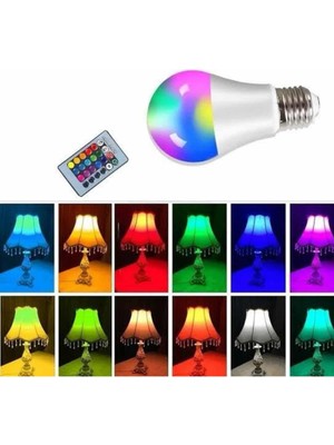 Ozka Concept Ambiyans Aydınlatma Rgb LED Lamba Kumandalı Renk Değiştirebilen