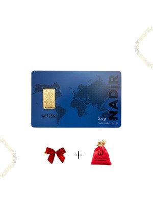 Nadir Gold Nadir 1 Adet 2.5 gr 24 Ayar Altın