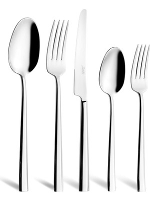 Belirtilmemiş 3404 60 Parça 12 Kişilik Çatal Kaşık Seti