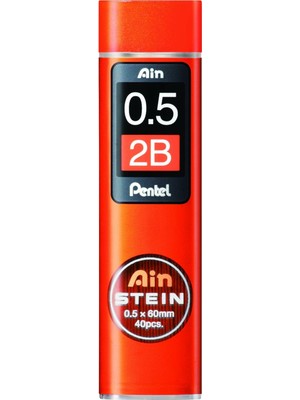 Belirtilmemiş Pentel Mekanik Kurşun Kalem Ucu, 40 Adet, 0.5 Mm, 2b