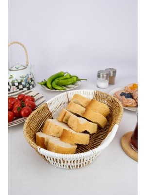 Belirtilmemiş Digithome Rattan Ekmek Sepeti Oval Ekmeklik 28 cm Kahverengi – D/10 C1-1-289