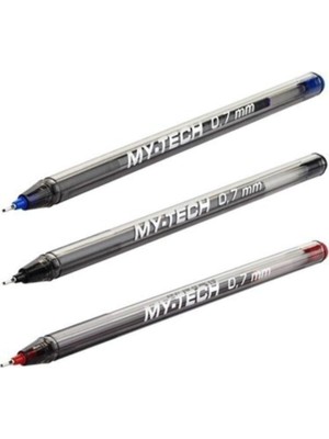 Belirtilmemiş Pensan My-Tech Tükenmez Kalem 0.7 mm 3 Lü Set