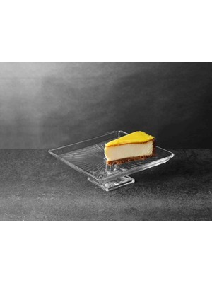 Paşabahçe Ayaklı Servis Tabağı 24 cm