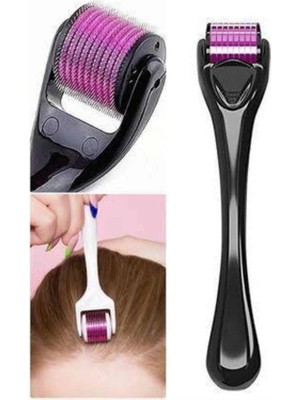 Eco Lounge 540 Iğneli Derma Roller 1mm Titanyum Uçlu Saç Kaş Serum Kullanımına Uygun