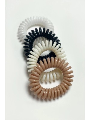 Eco Lounge 100 Adet Renkli Makarna Lastik Toka 3,5 cm