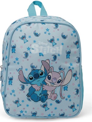 Stitch Anaokulu Çantası Kız Çocuk Mavi Bts Lıttle  Bpck 6p