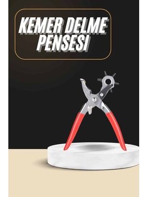 Belirtilmemiş Kemer Delik Açıcı Aparat Kuşgözü Delme Makinesi Aparat