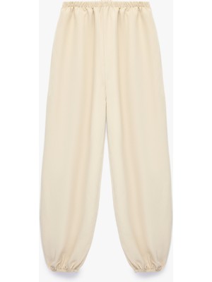 Koton Bol Kesim Modal Karışımlı Loose Fit Şalvar Pantolon