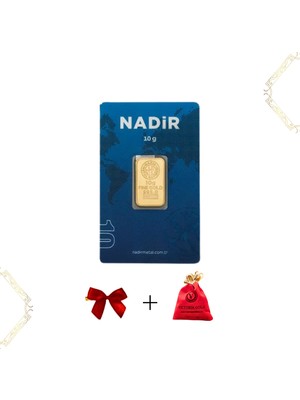 Nadir Gold Nadir 1 Adet 10 gr 24 Ayar Altın