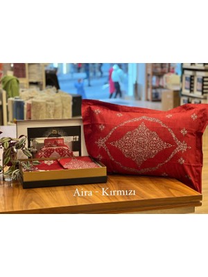 Taç Çift Kişilik Delux Saten Nevresim Takımı