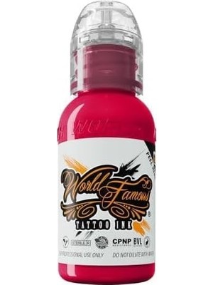 Astraltech Melek Bright Pink - World Famous Ink Dövme Boyası - 1OZ/30ML