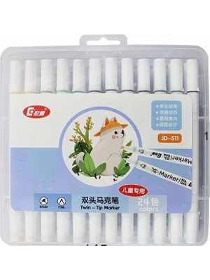 Astraltech Valkyrie 24 Adet Slim Marker Kalem Seti