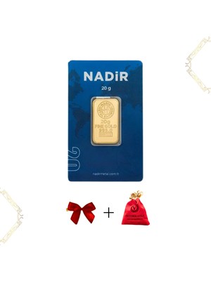 Nadir Gold Nadir 1 Adet 20 gr 24 Ayar Altın