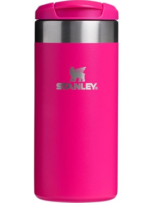 Astraltech Stanley The Aerolight Transit Mug Termos Bardak, Koyu Pembe (Pink Vibes), 0.35 Litre
