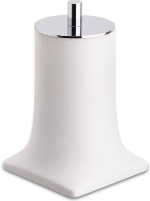 Astraltech System Tezgah Üstü Pamukluk Beyaz-Krom Renk 145X91X91 mm