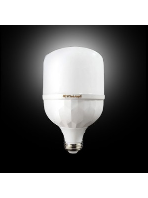 Astraltech Tasarruflu Torch Ampul 40 W LED Lamba Beyaz E27 Duy 25.000 Saat Uzun Ömürlü 220 Volt Elektrik 1 Ade