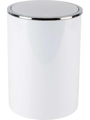 Astraltech Primanova Lenox Çöp Kovası 6 Lt Beyaz M-E35-01