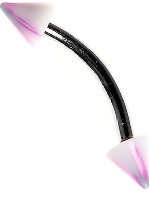 Astraltech Rouge Curved Barbel Çelik Spike Piercing TDGR00908