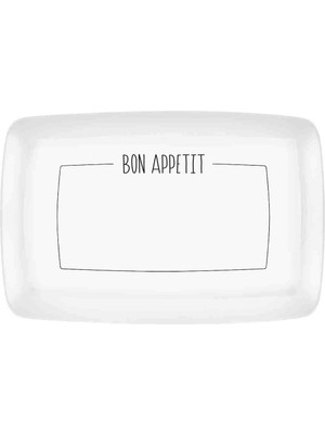 Astraltech The Mia Daily Tunes Dikdörtgen Servis - 34 x 25 cm
