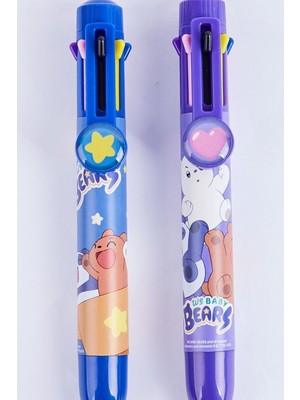 Astraltech Miniso We Baby Bears Lisanslı Çoklu Tükenmez Kalem