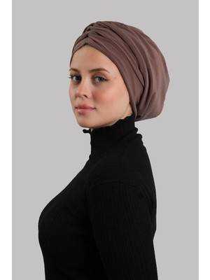 Hürrem Bone Vizon Drapeli Salaş Tesettür Bone Sandy Büzgülü 2315_10