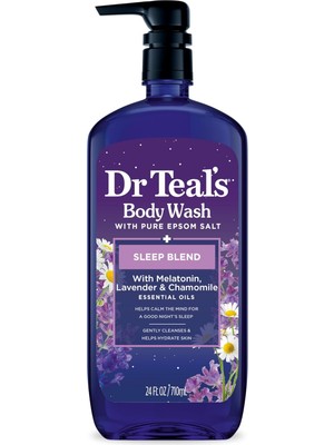 Astraltech Dr Teal's Vücut Yıkama Saf Epsom Tuzlu, Melatoninli Uyku Banyosu, 24 ml