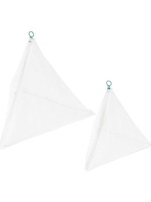 Astraltech Slibb Çamaşır Torbası, 2'li Set, Beyaz