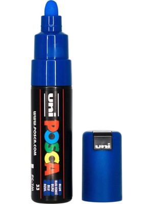 Astraltech Posca 181351 - Posca Markör, Geniş Yuvarlak Uçlu, Mavi