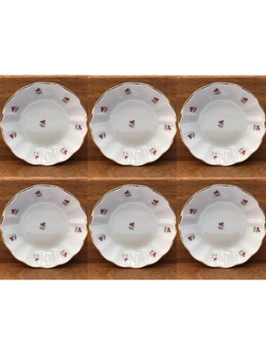 Astraltech Porland 6'lı Porselen Mineli Çay Tabak 869PMINELI127912P6
