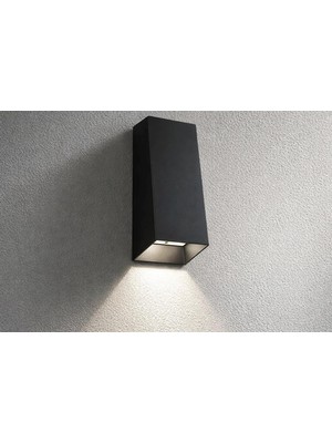 Astraltech Cata CT-7063 LED Duvar Apliği 6W 3200K Sıcak Beyaz IP54 Suya Dayanıklı Modern Dış Mekan Yukarı Aşağ