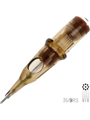 Astraltech Kwadron 1209 Rslt 9rs Long Taper Kartuş Dövme Iğnesi 20 Adet