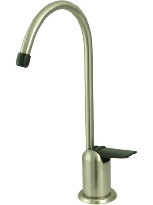 Astraltech Brass Gourmetier K6198 Americana Tek Kolu Su Filtrasyon Musluğu, Fırçalanmış Nikel, 0.25