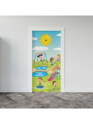 Astraltech Kapı Giydirme Kapı Sticker Folyosu Park