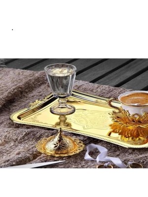 Astraltech Tiryaki Damat Sunum Seti, Gold, Kahve Fincanı