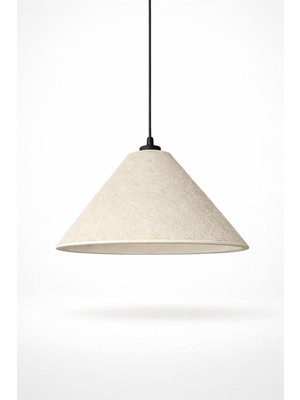 Astraltech Modern Sarkıt Avize, Minimalist Pendant Lamba, Bej Dokulu Metal Gövde, Yemek Masası & Salon Aydınla