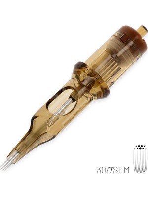 Astraltech Kwadron 1007 Semlt Soft Edge Magnum Long Taper Kartuş Dövme Iğnesi 20 Adet