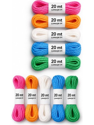 Astraltech Naylon Çamaşır Ipi 20 mt x 2 = 40 mt Çok Amaçlı Ip