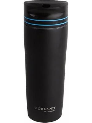 Astraltech Porland Termo Mavi Çizgili Termos 380CC