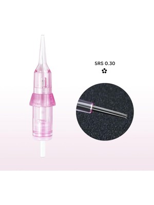 Astraltech Bi̇omaser 5rs 0.30 Piksel Pudralama Iğnesi, Dövme ve Kalıcı Makyaj Cihazlarına Uyumlu, 20