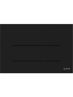 Astraltech Vitra Root Square Kumanda Paneli,parlak Siyah 740-2350