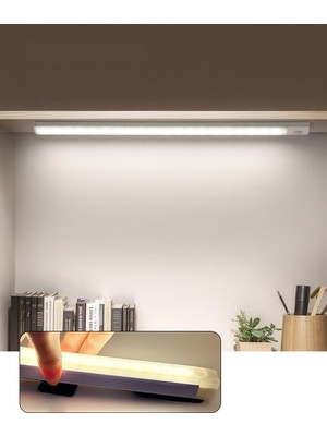 Astraltech 50 cm Beyaz Işık Hareket Sensörlü LED Lamba – Şarjlı, Dolap ve Koridor Kullanımı
