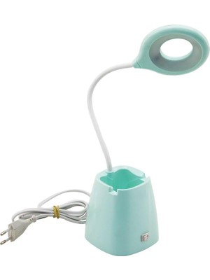 Astraltech Chermik Ulbay HV-910-12-13-14 (Kalemlikli) Ledli Masa Lambası (Akrobat Kollu) (Elektrikli & Anahtar