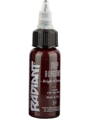Astraltech Deep Burgundy - Radiant Tattoo Dövme Boyası - 1OZ/30ML