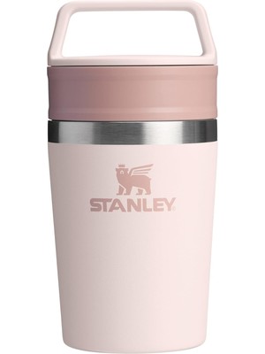 Astraltech Stanley Cafe To-Go Travel Mug Termos Bardak, 0.23 Litre, Pembe Kuvars (Rose Quartz)