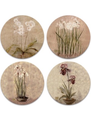 Astraltech Coasterstone AS465 Blumen Emici Altlık ile Spor Ayakkabısı, 4 Adet