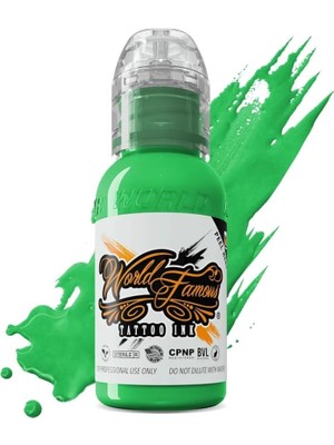 Astraltech Mint Green - World Famous Ink Dövme Boyası - 1/2OZ/15ML
