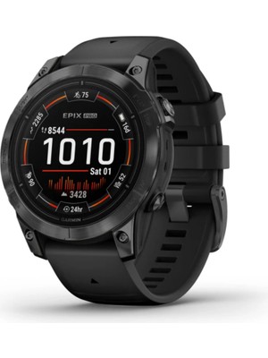 Garmin 010-02803-01 Epix Pro (G2), 47, Glass, Slt Gray, Blk, Emea/aus/nz/afr/sam Akıllı Saat
