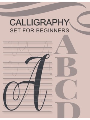Astraltech Calligraphy Set For Beginners: Calligraphy Practice Paper Hand Lettering Workbook - 8.5 x 11 - 120