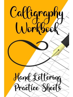 Astraltech Calligraphy Workbook Hand Lettering Practice Sheets: 6x9" 120 Pages Blank Calligraphy Paper Hand Le
